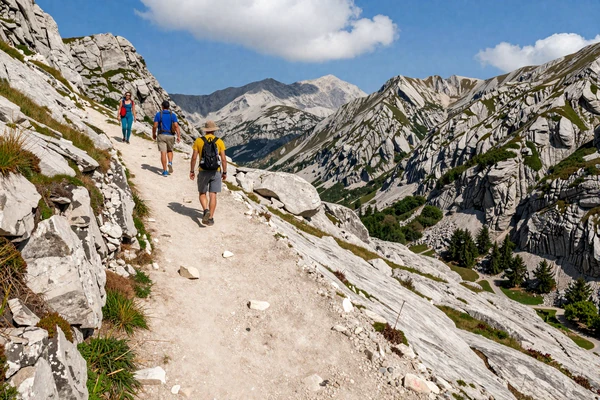 Outdoor adventure activities in Montenegro's Durmitor mountains